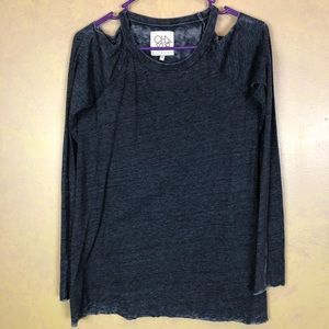 Women’s blouse, size medium, cold shoulder, brand by Chaser